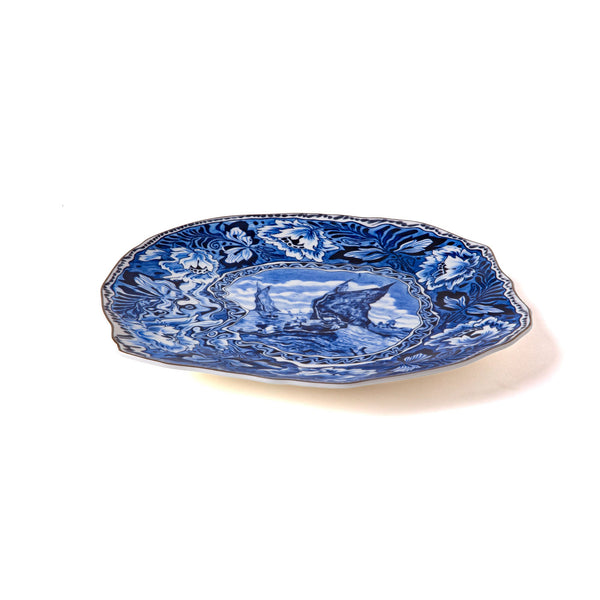 Load image into Gallery viewer, Seletti Classics on Acid - Maastricht Ship - Dinner Plate
