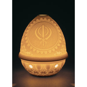 Lladro Ik Onkar Lithophane - Votive
