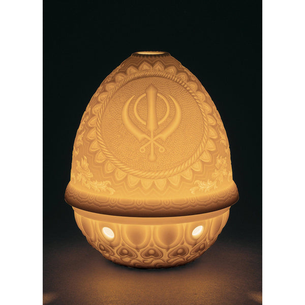 Load image into Gallery viewer, Lladro Ik Onkar Lithophane - Votive
