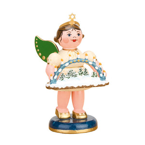 Hubrig Volkskunst Angel with Candle Arch Figurine