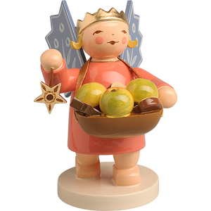 Wendt & Kuhn Angel Wearing Crown, with Basket