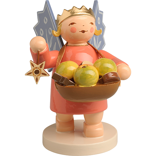 Wendt & Kuhn Angel Wearing Crown, with Basket