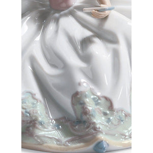 Lladro At The Ball Woman Figurine
