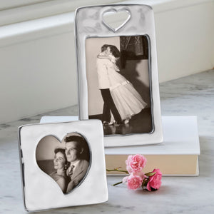 Mariposa Small Square Open Heart Frame