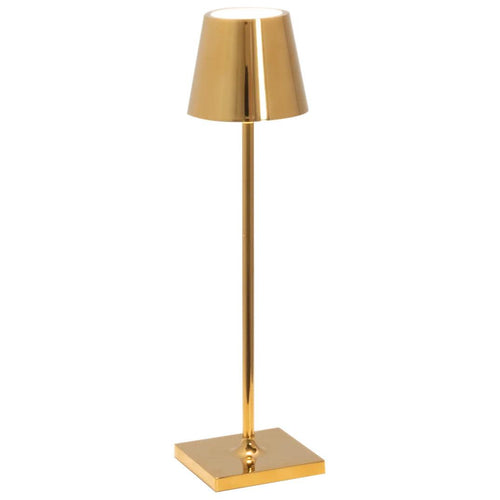 Zafferano Poldina Pro Micro Table Lamp - Glossy Gold