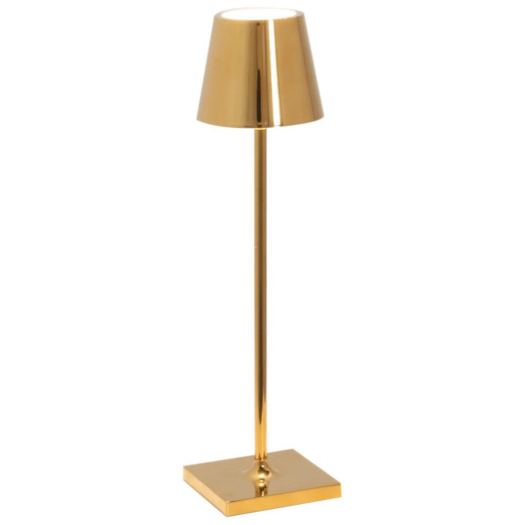 Zafferano Poldina Pro Micro Table Lamp - Glossy Gold