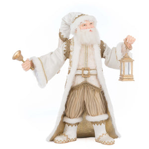 Katherine's Collection Golden Leaf Santa Tabletop