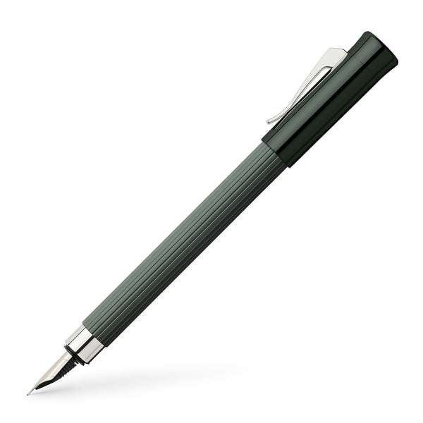 Load image into Gallery viewer, Graf von Faber-Castell Tamitio Dark Green Fountain Pen
