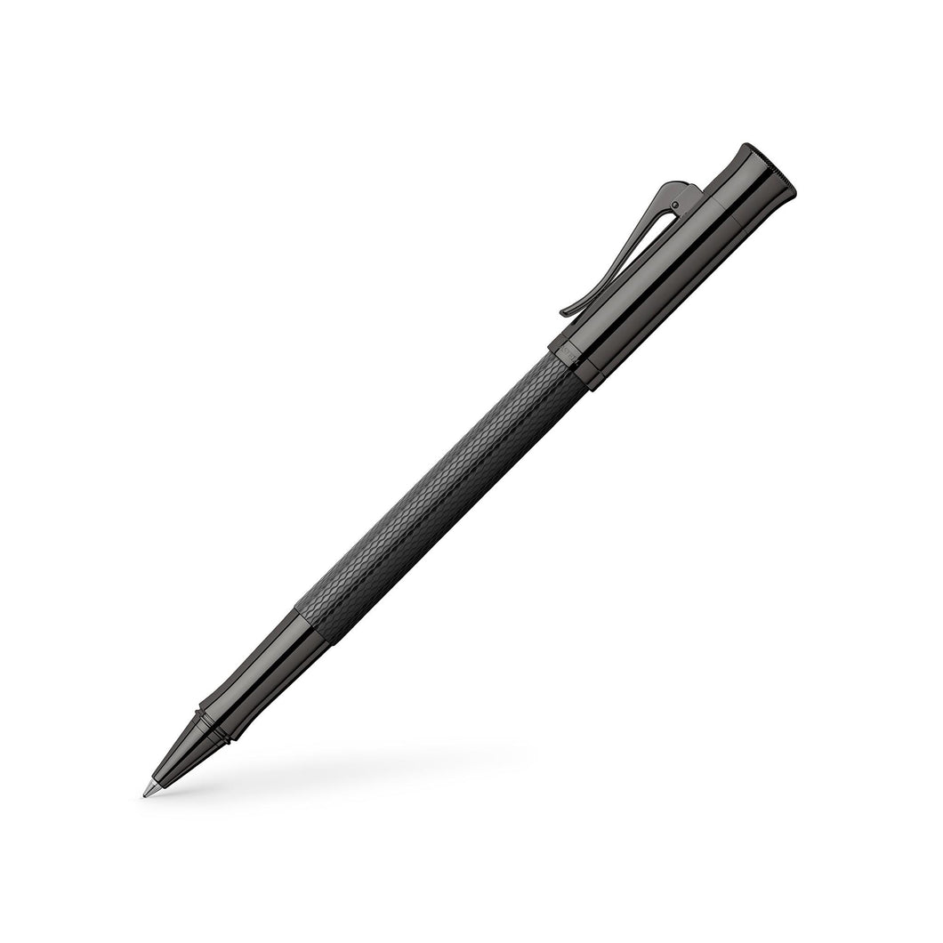 Graf von Faber-Castell Rollerball Pen Guilloche - All Black