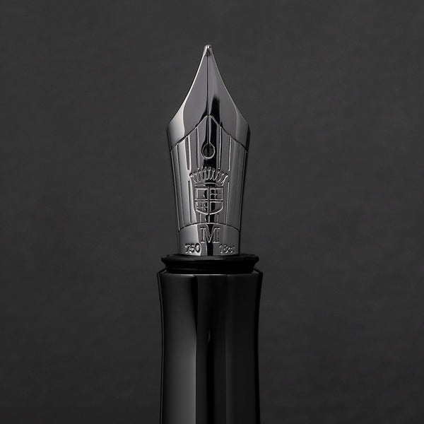 Load image into Gallery viewer, Graf von Faber-Castell Fountain Pen Guilloche - All Black

