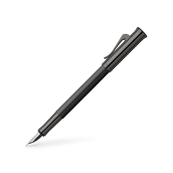 Load image into Gallery viewer, Graf von Faber-Castell Fountain Pen Guilloche - All Black
