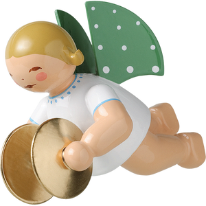 Wendt & Kuhn Angel with Cymbals, Suspended Figurine