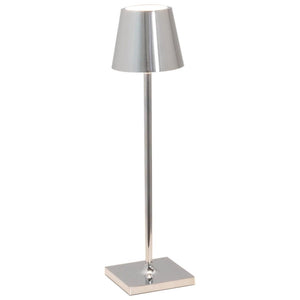 Zafferano Poldina Pro Micro Table Lamp - Glossy Chrome