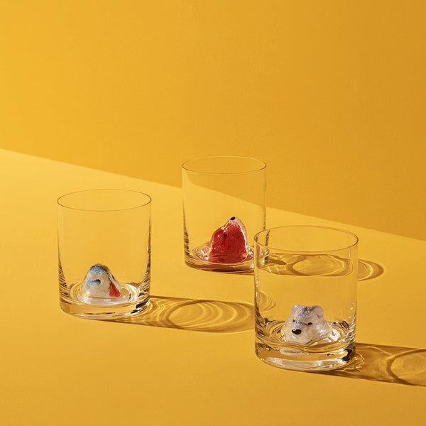 Load image into Gallery viewer, Kosta Boda New Friends Tumbler Bird
