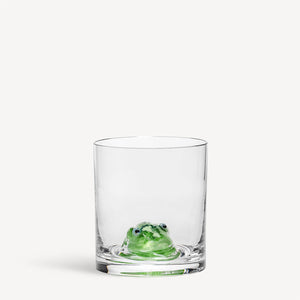 Kosta Boda New Friends Tumbler Frog