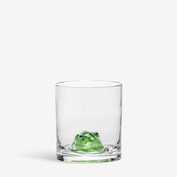 Load image into Gallery viewer, Kosta Boda New Friends Tumbler Frog
