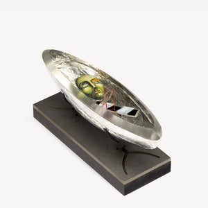 Kosta Boda Oracle Green Ld-100 - Glass Art Sculpture