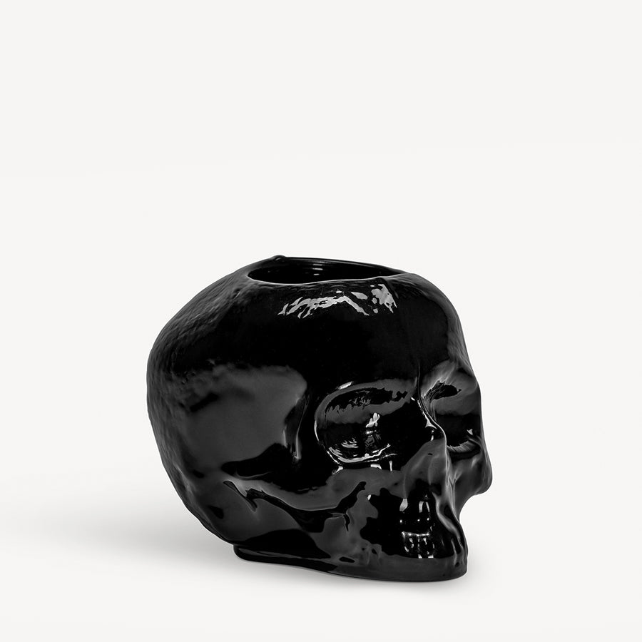 Kosta Boda Still Life Votive Black