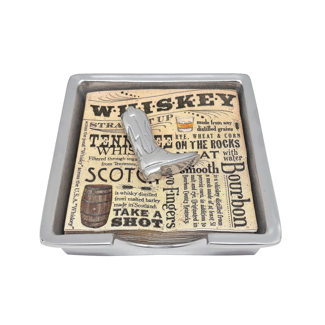 Mariposa Cowboy Boot (1925) Signature Napkin Box