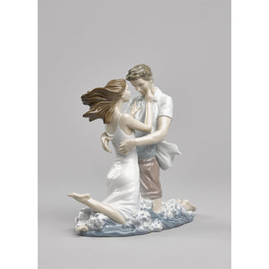 Lladro The Thrill of Love Couple Figurine