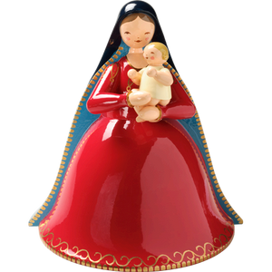 Wendt & Kuhn Madonna with Infant Jesus, Plain Decor Figurine