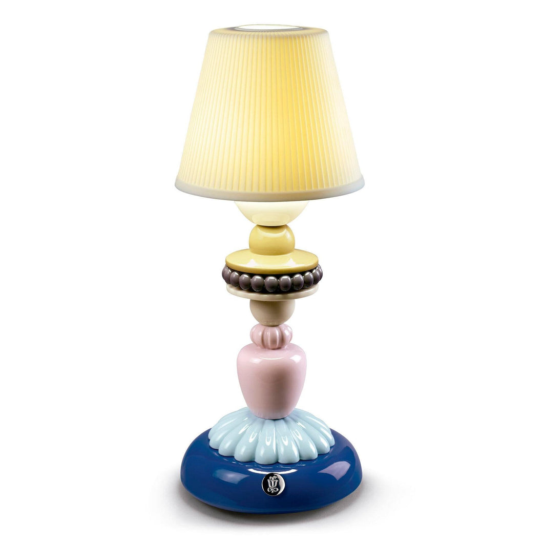 Lladro Sunflower Firefly Table Lamp - Blue