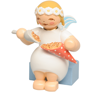 Wendt & Kuhn Marguerite Angel, Sitting, with Roasted Almonds Figurine