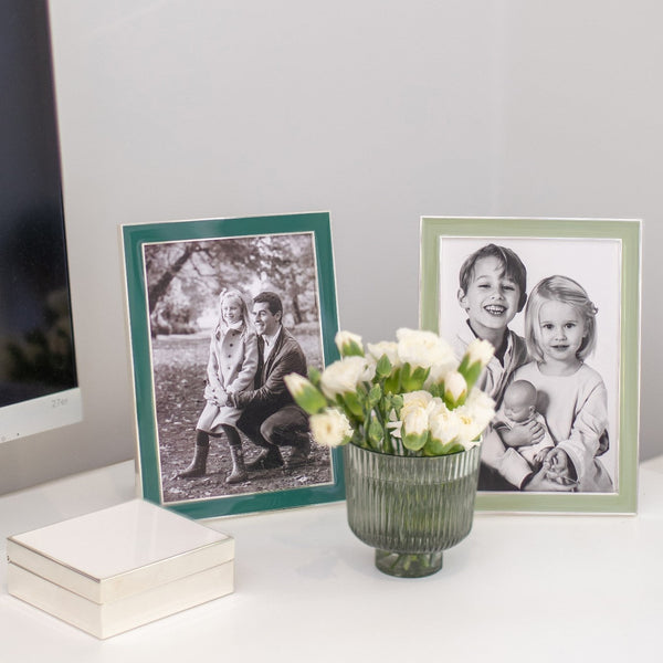Load image into Gallery viewer, Addison Ross White Enamel &amp; Silver Box

