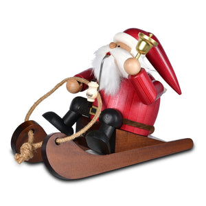 KWO Sledding Santa - 6.3" - Incense Smoker