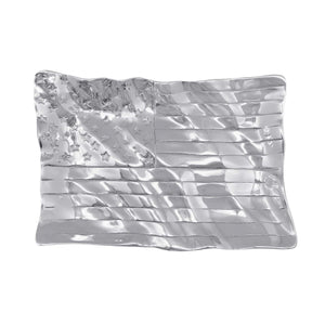 Mariposa American Flag Medium Platter