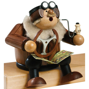 KWO Pilot, Sitting - 5.9" - Incense Smoker