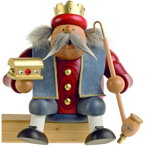 KWO Holy King "Caspar", Sitting - 6.7" - Incense Smoker