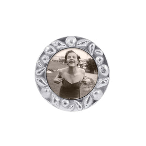 Mariposa Round Seashell Border 4x4 Frame
