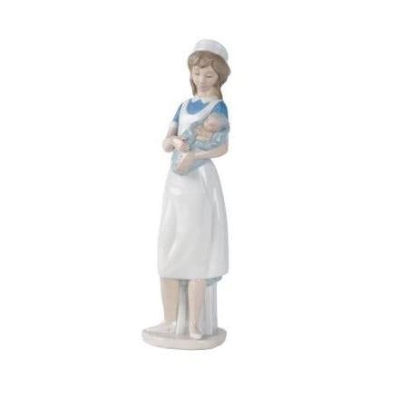 Lladro NAO Nurse - Figurine