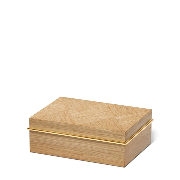 Load image into Gallery viewer, AERIN Marcello Small Box, Oak
