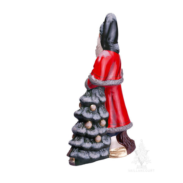 Load image into Gallery viewer, Vaillancourt Folk Art - German Christmas Market Santa in Red - Chalkware Figurine
