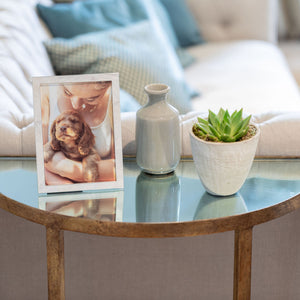 Addison Ross White Pave Photo Frame - 4 x 6 in