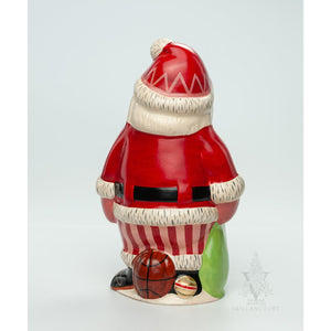 Vaillancourt Folk Art - Large Jolly Santa - Chalkware Figurine