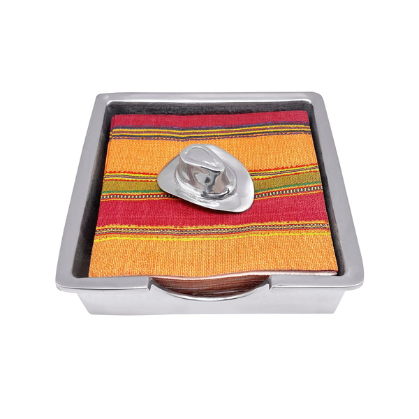 Load image into Gallery viewer, Mariposa Cowboy Hat (1924) Signature Napkin Box Set
