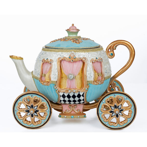 Load image into Gallery viewer, Katherine's Collection Teapot Carriage Candy Bowl
