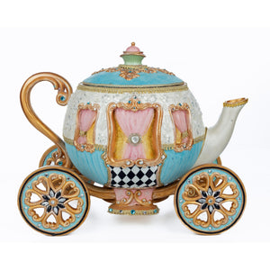 Katherine's Collection Teapot Carriage Candy Bowl