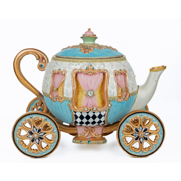 Load image into Gallery viewer, Katherine's Collection Teapot Carriage Candy Bowl

