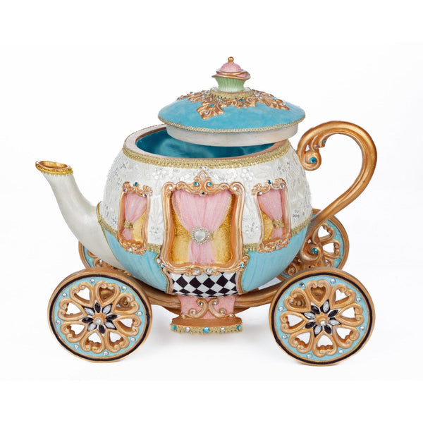 Load image into Gallery viewer, Katherine's Collection Teapot Carriage Candy Bowl
