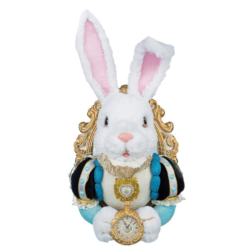Katherine's Collection White Rabbit Door Knocker – Pastel