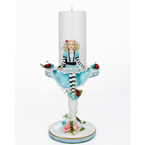 Load image into Gallery viewer, Katherine's Collection Tiny Alice Pillar Candle – Pastel

