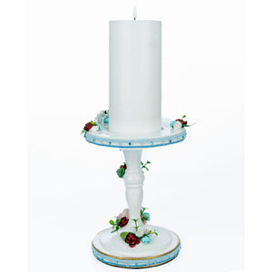 Katherine's Collection Tiny Alice Pillar Candle – Pastel