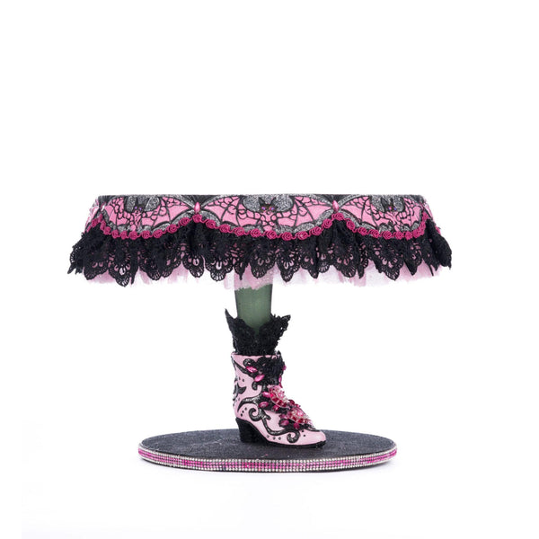 Load image into Gallery viewer, Katherine&#39;s Collection Witch Boots Cake Plate
