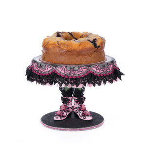 Katherine's Collection Witch Boots Cake Plate