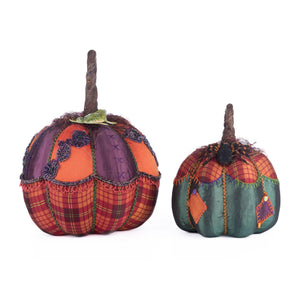 Katherine's Collection Broomstick Acres Pumpkins Set Of 2