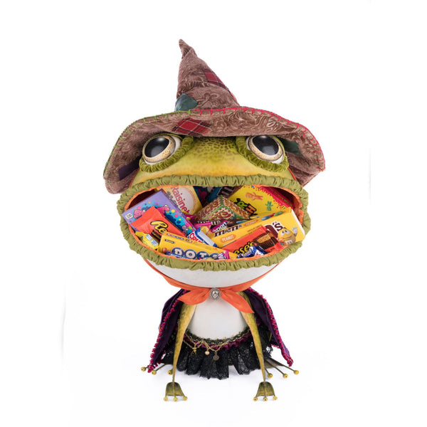 Load image into Gallery viewer, Katherine&#39;s Collection Franklin The Frog Candy Container
